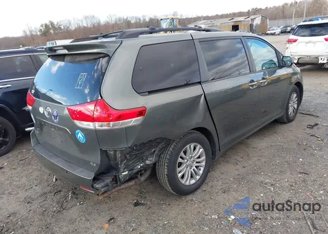 2013 Toyota Sienna Xle V6 8 Passenger из США, поврежденный, VIN 5TDYK3DC5DS342081